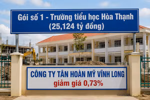 Gói thầu hơn 25 tỷ đồng tại Vĩnh Long: lặp lại những tiêu chí từng bị phản ánh, Công ty Tân Hoàn Mỹ Vĩnh Long rộng cửa trúng thầu