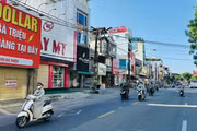Nhà thầu xin dừng thi công Gói thầu xây lắp thuộc Dự án Nâng cấp, cải tạo đường Bà Triệu (TP. Huế) sau khởi công. Ảnh: Lê Tiên