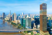 Trung tâm tài chính quốc tế Việt Nam tại TP.HCM định hướng hình thành một hệ sinh thái tài chính quốc tế hoàn chỉnh có khả năng dẫn vốn toàn cầu vào nền kinh tế. Ảnh: Song Lê