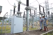 Dự án Lắp đặt chống sét van tại các trạm biến áp 220kV - 500kV có tổng mức đầu tư 202,261 tỷ đồng. Ảnh: Tiên Giang