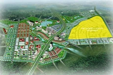 Ảnh sơ đồ Khu tái định cư Hồ Suối Lớn Ảnh: Internet