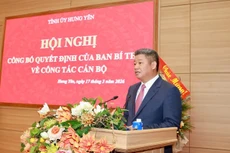 Tân Phó Bí thư Tỉnh ủy Hưng Yên Nguyễn Mạnh Quyền - Ảnh: VGP/Minh Anh