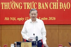 Tổng Bí thư Tô Lâm phát biểu chỉ đạo - Ảnh: TTXVN