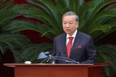 Tổng Bí thư Tô Lâm đã phát biểu khai mạc Hội nghị lần thứ 13, Ban Chấp hành Trung ương Đảng khoá XIII - Ảnh VGP/Nhật Bắc