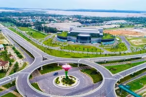 Đấu nhà xưởng tại Cụm Công nghiệp Trảng Nhật (Đà Nẵng). Ảnh minh họa: Internet