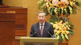 Tổng Bí thư Tô Lâm dự và phát biểu chỉ đạo Hội nghị.