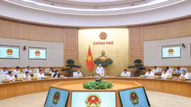 Thủ tướng Chính phủ Lê Minh Hưng chủ trì Phiên họp Chính phủ chuyên đề xây dựng pháp luật tháng 6/2026 - Ảnh: VGP/Nhật Bắc