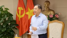 Phó Thủ tướng Thường trực Chính phủ Phạm Gia Túc làm việc với Bộ Xây dựng, một số bộ, ngành, TP. Hà Nội, TPHCM về tình hình triển khai các dự án đường sắt - Ảnh: VGP/Phương Nguyên.