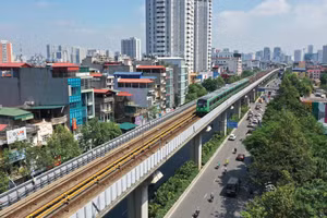 TEDI đang tham gia thực hiện nhiều gói thầu tư vấn tại các dự án đường sắt đô thị quy mô lớn. Ảnh: Lê Tiên