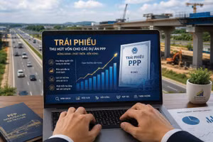Trái phiếu PPP (phát hành riêng lẻ) chưa thu hút được nhà đầu tư do kỳ hạn trái phiếu dài, tài sản bảo đảm duy nhất là quyền thu phí của dự án và chưa được Chính phủ bảo lãnh. Ảnh minh họa: Nhã Chi AI