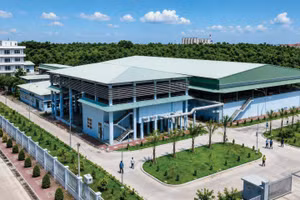 Gói thầu BDCW-01 có giá 292,17 tỷ đồng, mục tiêu là nâng công suất Nhà máy xử lý nước thải Thuận An thêm 20.000 m3/ngày. Ảnh: Công Thành