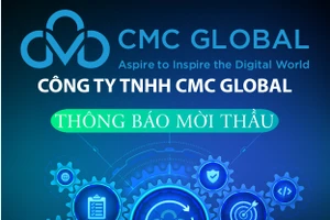 Công ty TNHH CMC GLOBAL thông báo mời thầu