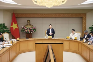 Phó Thủ tướng Chính phủ Hồ Đức Phớc chủ trì cuộc họp cơ cấu lại Tổng công ty Đường sắt Việt Nam giai đoạn 2026 - 2030, tầm nhìn 2035. Ảnh: Trần Mạnh