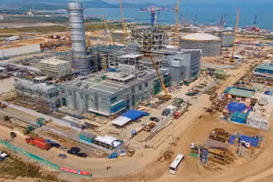 Nhiệt điện LNG Quảng Trạch II và Nhiệt điện LNG Quảng Trạch III là 2 dự án trọng điểm của Tập đoàn Điện lực Việt Nam tại Trung tâm Điện lực Quảng Trạch. Ảnh minh họa: Phú An