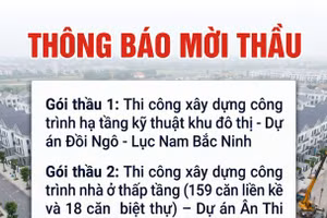 Công ty cổ phần Madoka thông báo mời chào giá cạnh tranh