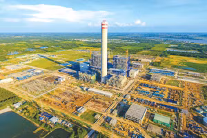Petrocons đang thực hiện một số gói thầu lớn tại Dự án Nhà máy nhiệt điện Long Phú 1. Ảnh: Phúc An