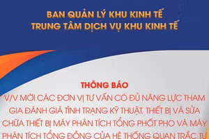 Trung tâm Dịch vụ Khu kinh tế tỉnh Lào Cai thông báo