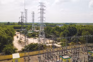 Xuất tuyến Trạm biến áp 220kV TP. Nhơn Trạch (TP. Đồng Nai) đóng điện thành công