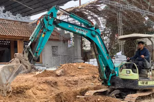 Nhiều ban quản lý dự án tại các xã, phường ở Hà Nội phải hủy thầu các gói xây lắp do không tìm được nhà thầu đáp ứng yêu cầu. Ảnh: Tiên Giang