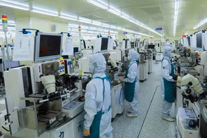 Chính phủ đặt mục tiêu tốc độ tăng trưởng trung bình của ngành công nghiệp công nghệ số trong giai đoạn 2026 - 2030 đạt từ 12% trở lên. Ảnh: Tuấn Anh