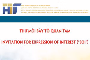 THƯ MỜI BÀY TỎ QUAN TÂM - INVITATION FOR EXPRESSION OF INTEREST (“EOI”)