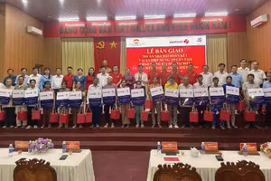 Vietlott trao tặng 20 căn nhà đại đoàn kết tại thành phố Cần Thơ