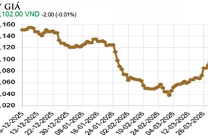 Diễn biến tỷ giá trung tâm 
