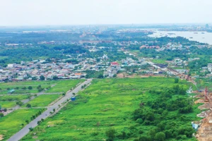 Hiện có một số nhà đầu tư bày tỏ sự quan tâm đến Dự án thành phần 2-2 Vành đai 4 TP.HCM đoạn qua tỉnh Đồng Nai. Ảnh: Chiến Khôi