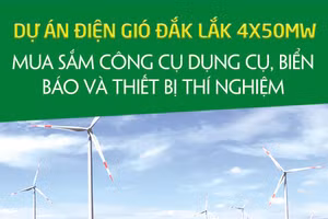 Công ty TNHH Đầu tư Năng lượng tái tạo Cư Né thông báo chào hàng cạnh tranh