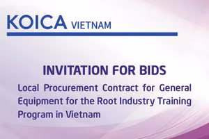 [BID ANNOUNCEMENT / Thông báo Mời thầu / 입찰공고]