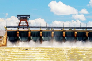 Dự án Nhà máy thủy điện Trị An mở rộng dự kiến hoàn thành trong quý IV/2027. Ảnh: Toàn Thắng