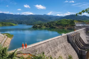 Dự án Nhà máy Thủy điện Srêpốk 3 mở rộng tận dụng lưu lượng nước xả của Nhà máy Thủy điện Srêpốk 3 (hoàn thành xây dựng năm 2010, công suất 220 MW). Ảnh minh họa: Tuấn Anh