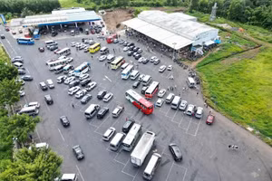 Trạm dừng nghỉ trên cao tốc TPHCM - Long Thành - Dầu Giây.