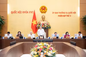 Phiên họp thứ 2 của Ủy ban Thường vụ Quốc hội khóa XVI khai mạc sáng 11/5