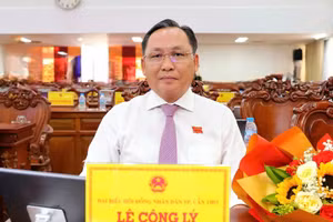 Tân Phó Chủ tịch Ủy ban nhân dân thành phố Cần Thơ Lê Công Lý.