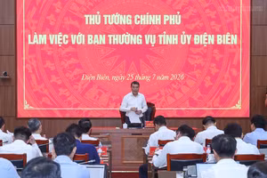 Thủ tướng: Điện Biên có những khó khăn về hạ tầng, điều kiện khách quan thì phải bù lại bằng năng lực cạnh tranh, năng lực xử lý điều hành của chính quyền - Ảnh: VGP/Nhật Bắc