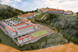 Mô hình thiết kế Trường phổ thông nội trú liên cấp tiểu học và THCS xã Na Ngoi