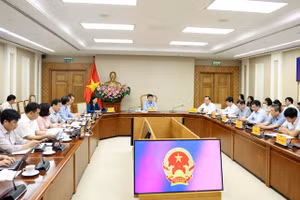 Phó Thủ tướng Nguyễn Văn Thắng chủ trì cuộc họp Ban chỉ đạo điều hành giá - Ảnh: VGP/Đức Tuân