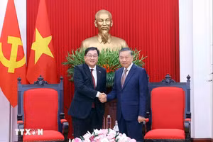 Tổng Bí thư, Chủ tịch nước Tô Lâm tiếp Đại sứ Đặc mệnh toàn quyền Malaysia tại Việt Nam Dato’ Tan Yang Thai - Ảnh: TTXVN