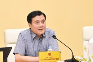 Thứ trưởng Bộ Công Thương Nguyễn Sinh Nhật Tân.