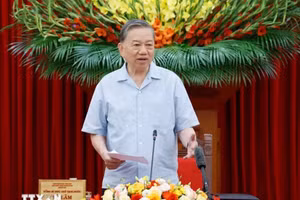 Tổng Bí thư, Chủ tịch nước Tô Lâm phát biểu chỉ đạo - Ảnh: TTXVN