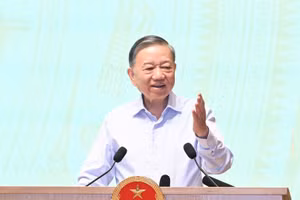 Tổng Bí thư, Chủ tịch nước Tô Lâm dự và phát biểu chỉ đạo phiên họp Chính phủ thường kỳ tháng 6/2026 và Hội nghị trực tuyến Chính phủ với các địa phương - Ảnh: VGP/Nhật Bắc