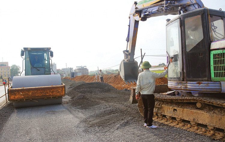 Đường phân khu ĐX 144, phường Tương Bình Hiệp, TP. Thủ Dầu Một (cũ) là công trình giao thông, cấp III. Ảnh minh họa: Nhã Chi