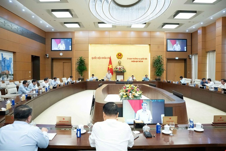 Quang cảnh phiên họp