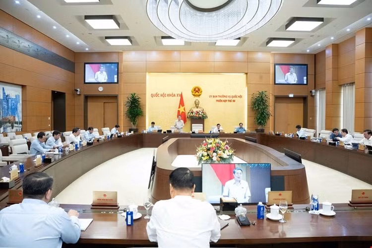 Quang cảnh phiên họp