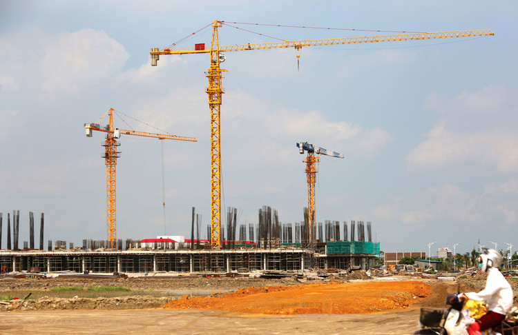 Công ty CP Đầu tư xây dựng và Phát triển đô thị Hồng Hà đang thực hiện một số gói thầu xây lắp tại Hà Nội. Minh họa: Nhã Chi