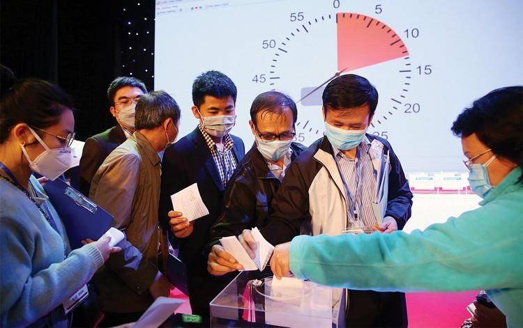 Hành vi tham dự phiên đấu giá trong trường hợp vợ, chồng, anh ruột, chị ruột, em ruột cũng là người tham gia đấu giá đối với tài sản đó được cho là rất khó xác định. Minh họa: Tiên Giang