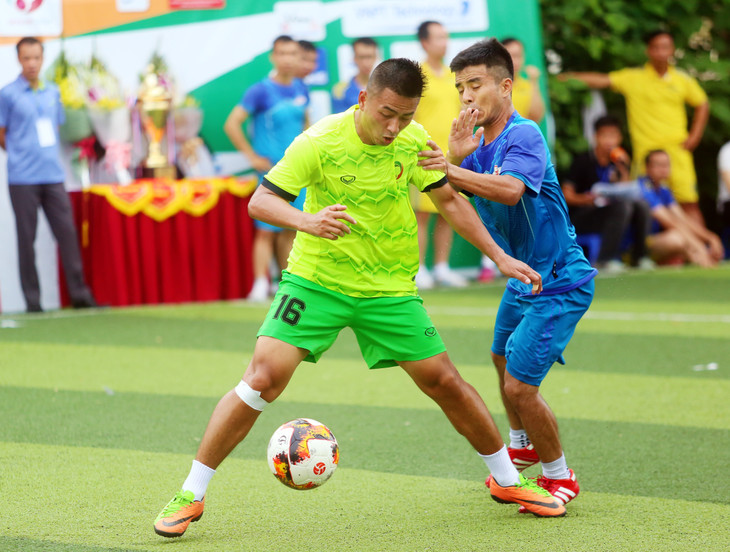 Đội Công ty CP Khoa học và Công nghệ xây dựng vô địch Cúp Báo Đấu thầu mở rộng 2018 ảnh 17