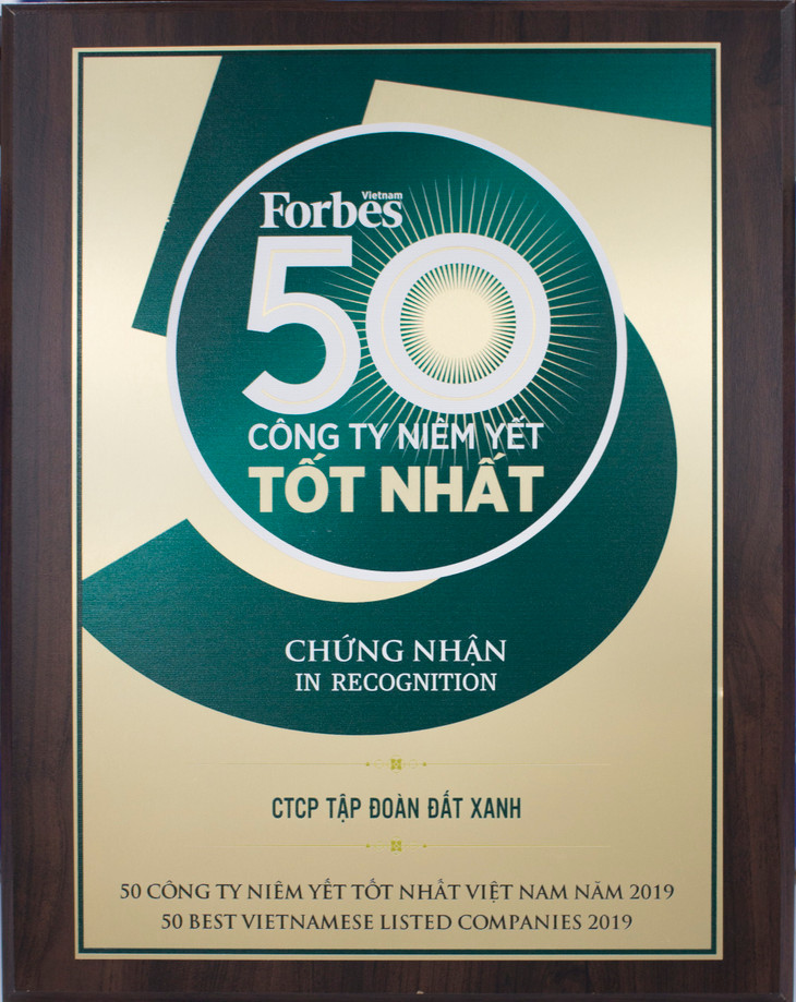 Lần thứ 7 liên tiếp, Đất Xanh được vinh danh Top 50 công ty niêm yết tốt nhất Việt Nam ảnh 4