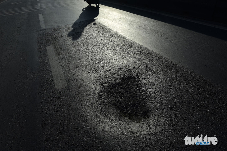 Đoạn đường nâng cấp 300 tỉ qua Cai Lậy: mới xài đã xuống cấp ảnh 4